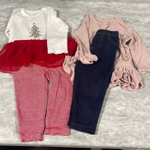 2 long sleeve pant outfits. 12 month
